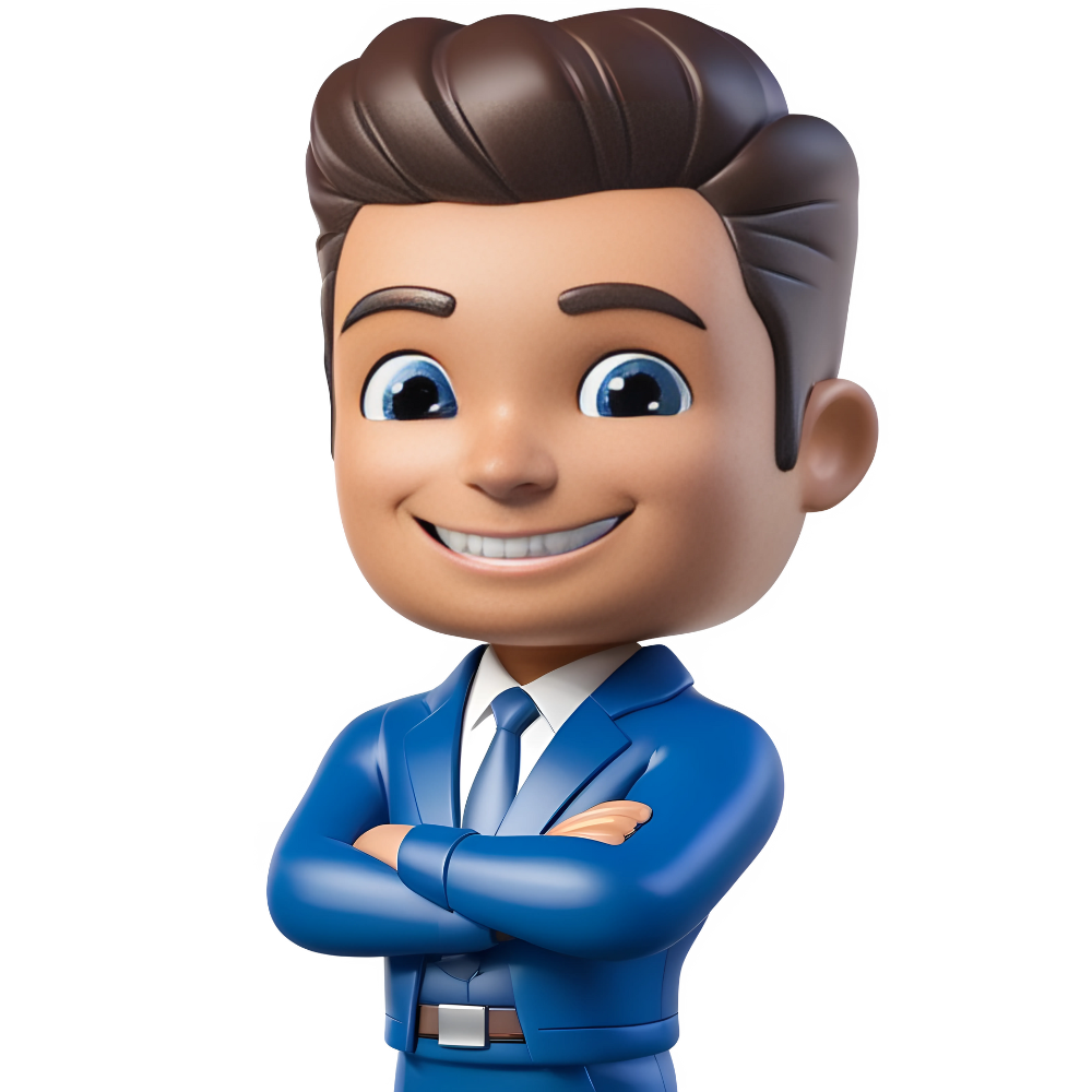 Pessoa feliz usando o aplicativo